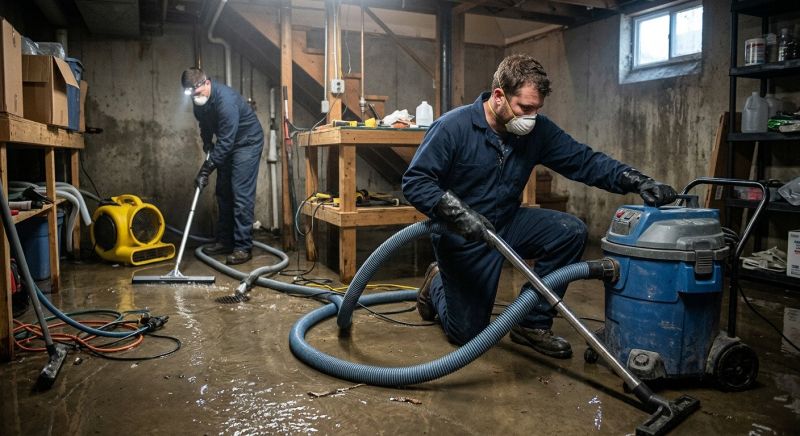 Basement Water Removal in Chandler, AZ
