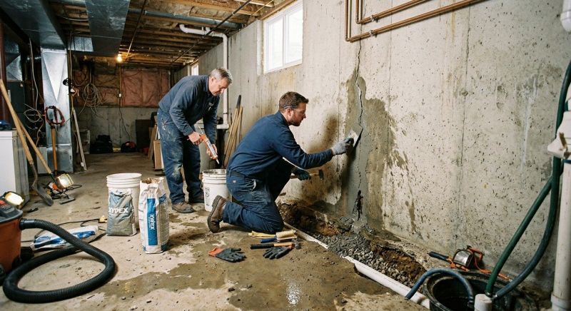 Leaking Basement Repair in Grand Rapids, MI