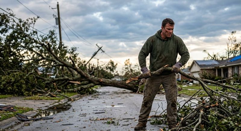Storm Damage Cleanup in Gilbert, AZ