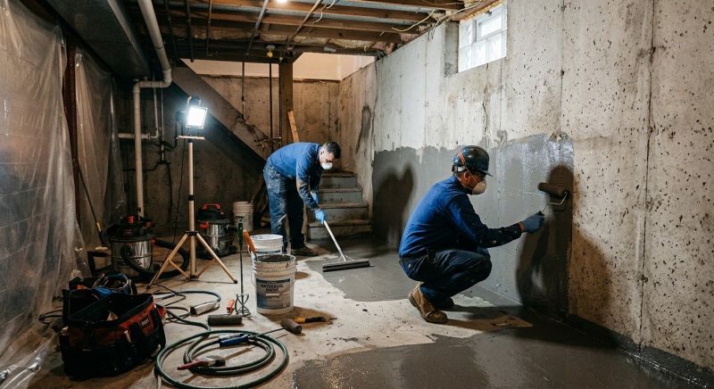 Basement Concrete Sealing in Fort Myers, FL