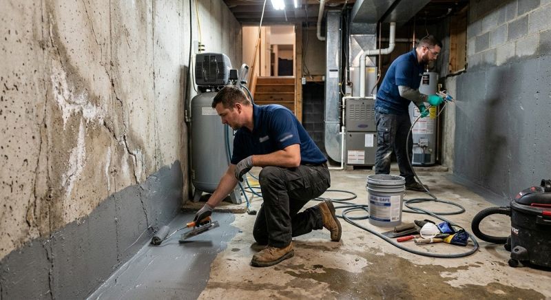 Basement Sealing Service in Fredericksburg, VA