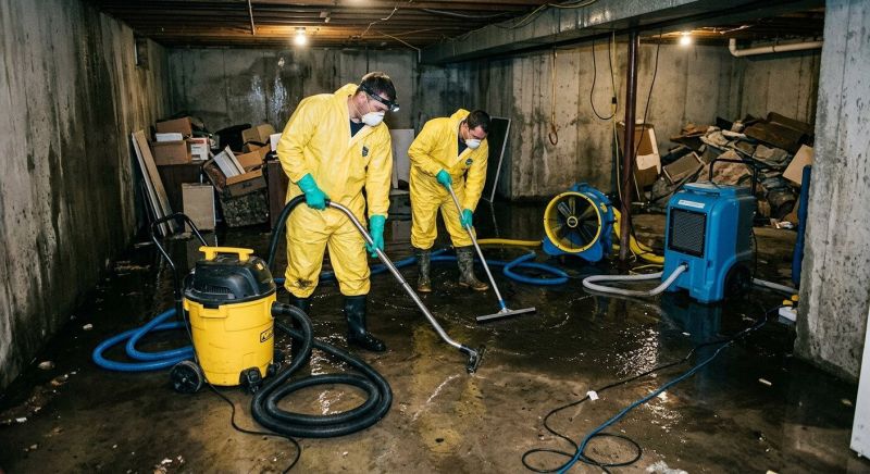 Basement Water Cleanup in Phoenix, AZ