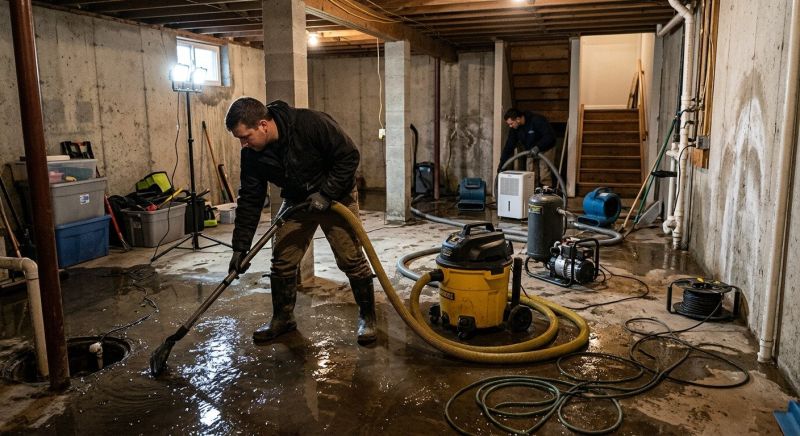 Basement Water Cleanup in Phoenix, AZ