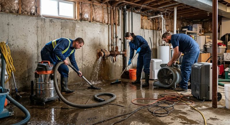 Basement Water Extraction in Phoenix, AZ