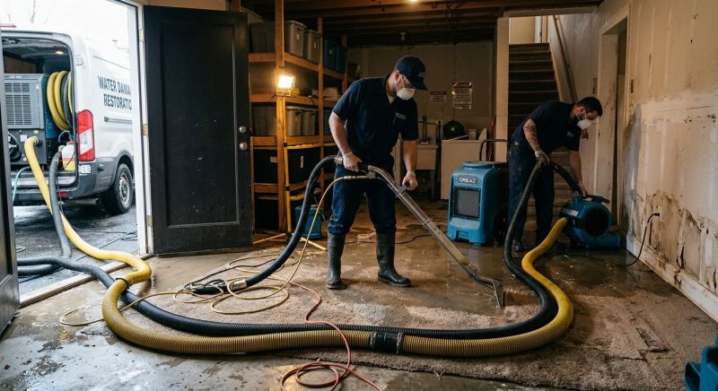 Basement Water Extraction in Chandler, AZ