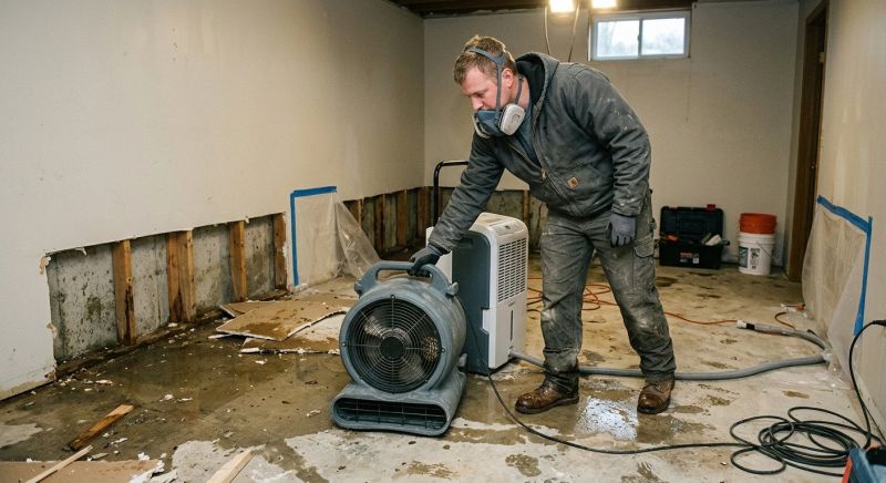 Basement Water Mitigation in Phoenix, AZ