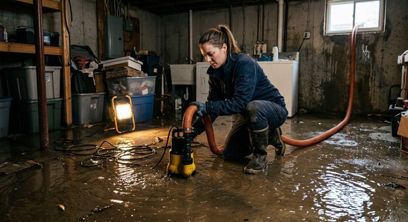 Basement Water Removal in Scottsdale, AZ