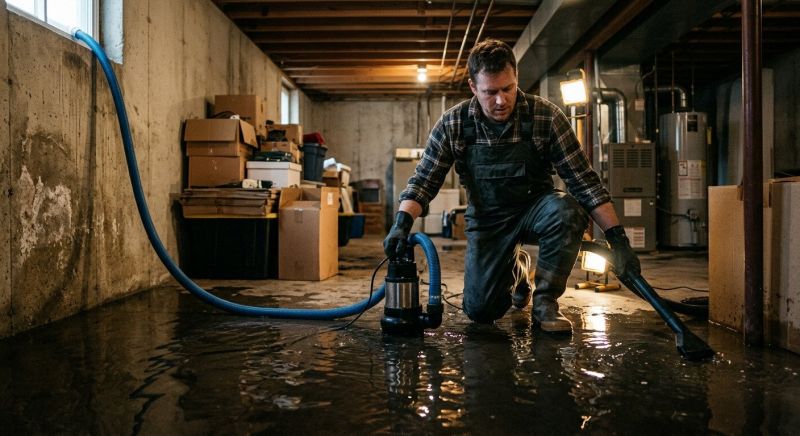 Basement Water Removal in Chandler, AZ