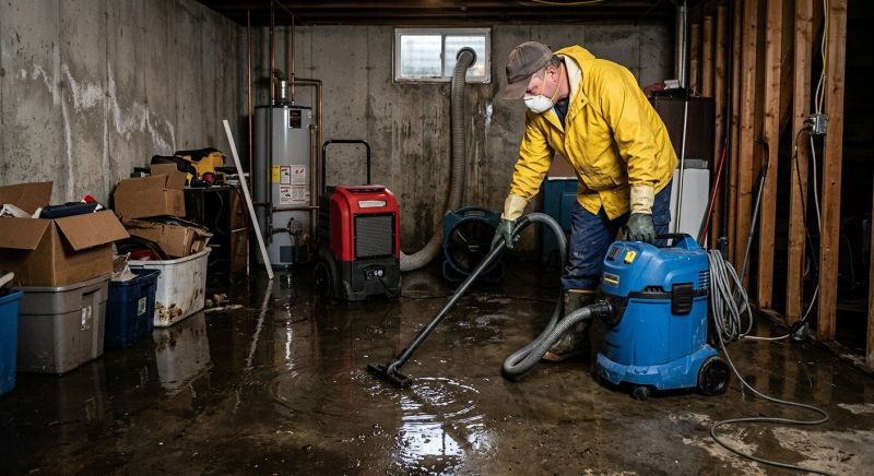 Basement Water Removal in Chandler, AZ