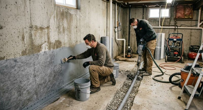Basement Waterproofing in Fort Wayne, IN