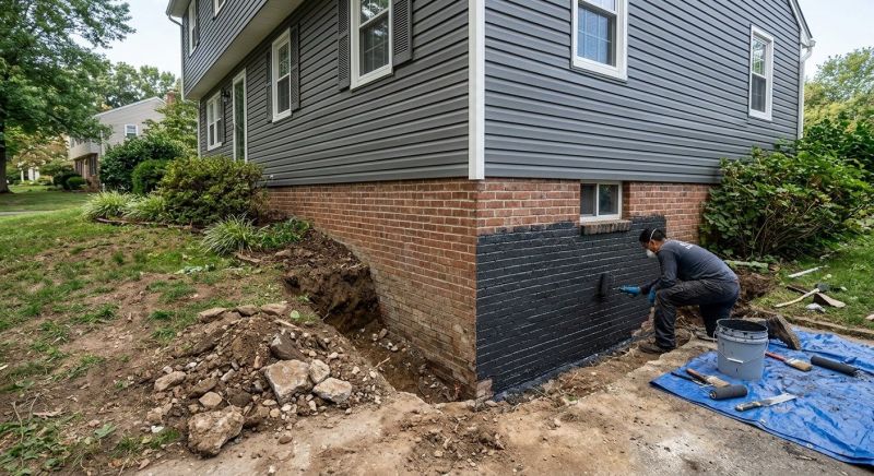 Brick Foundation Sealing in Grand Rapids, MI