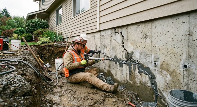 Cracked Foundation Repair in Tampa, FL