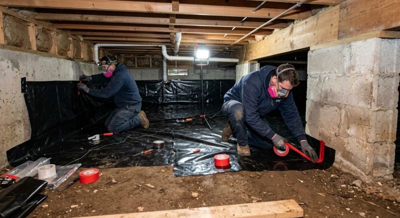 Crawlspace Sealing in Fredericksburg, VA