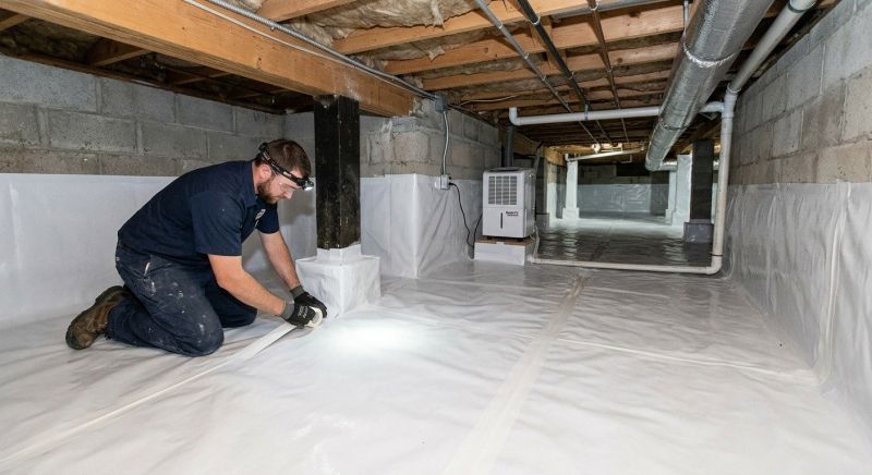 Crawlspace Sealing in Fredericksburg, VA