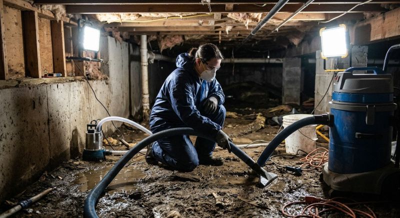 Crawlspace Water Cleanup in Phoenix, AZ