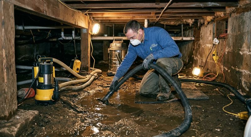 Crawlspace Water Cleanup in Phoenix, AZ