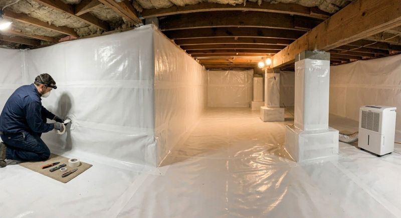 Crawlspace Waterproofing in Greenville, SC