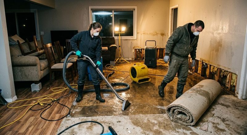 Emergency Water Damage Cleanup in Phoenix, AZ