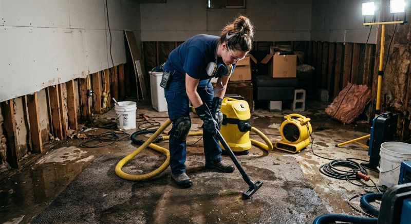 Flooded Basement Cleanup in Phoenix, AZ