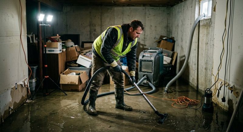 Flooded Basement Cleanup in Phoenix, AZ