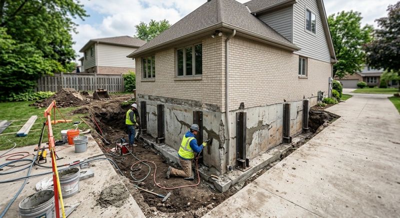 House Foundation Repair in Columbus, OH