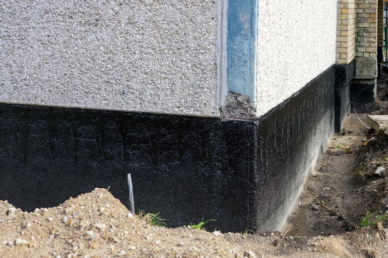 Products For Foundation Waterproofings in use