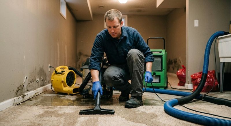 Water Damage Cleanup in Gilbert, AZ