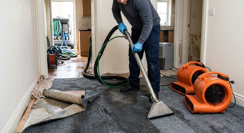 Wet Carpet Restoration in Scottsdale, AZ